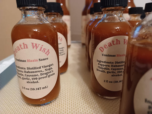 Death Wish Hot Sauce