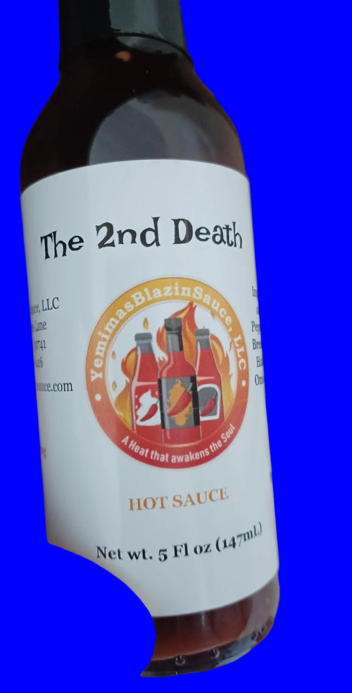 The 2nd Death. Blazin Hot Sauce.