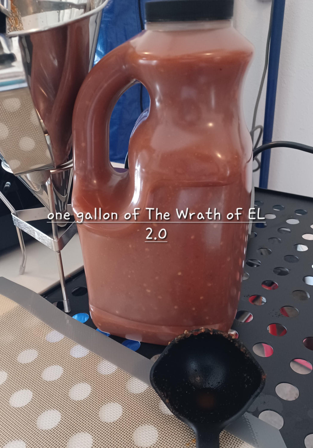 The Wrath Of EL 2.0.  Extreme Hot Sauce.