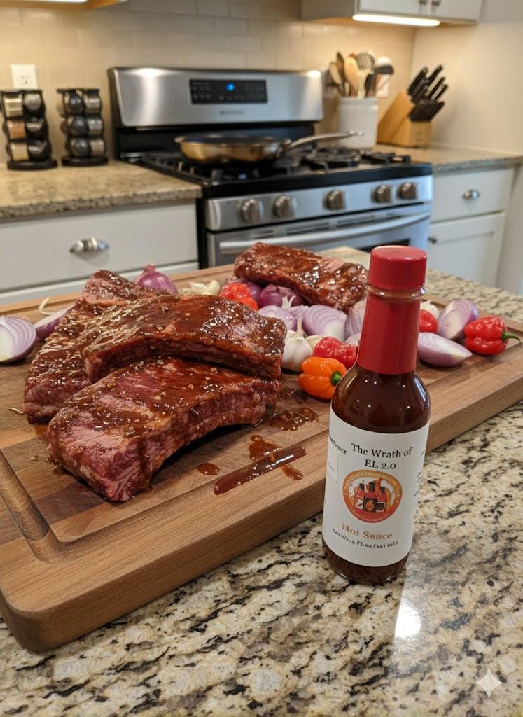 The Wrath Of EL 2.0.  Extreme Hot Sauce.